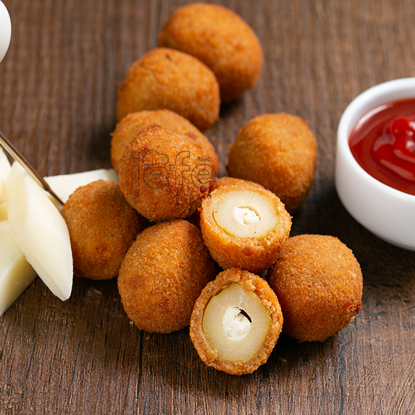 Cheese-Stuffed Fried Olives